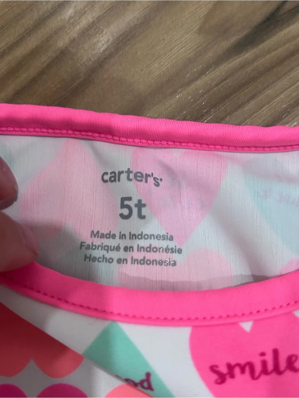 Carter's & The Children’s Place 5T Two-Piece Rashguard Swim Sets